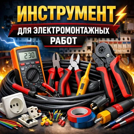 Инструменты для электромонтажных работ